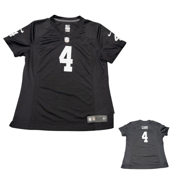 Nike On Field Raiders Derek Carr NFL Football Jersey Womens XL - Picture 1 of 9